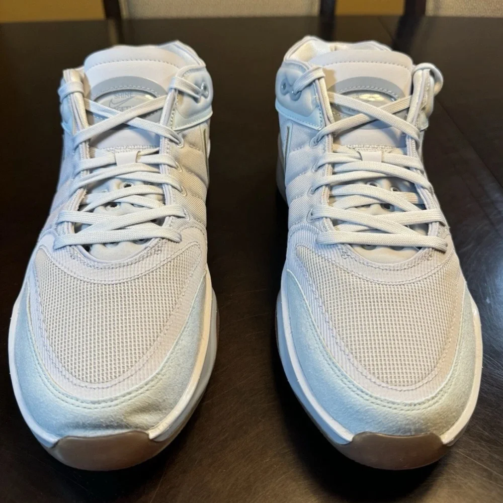 New Nike Air Zoom GT Hustle 2 Gray Blue Sneaker Shoes
